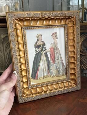 Framed Vintage Art Print